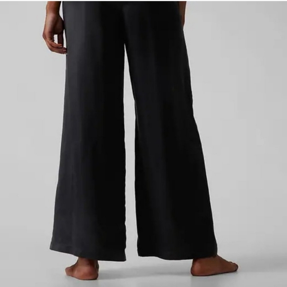 Athleta Calm Cool Pant size Black NWT 2x Maroon Burgundy msrp99$ - Picture 6 of 9